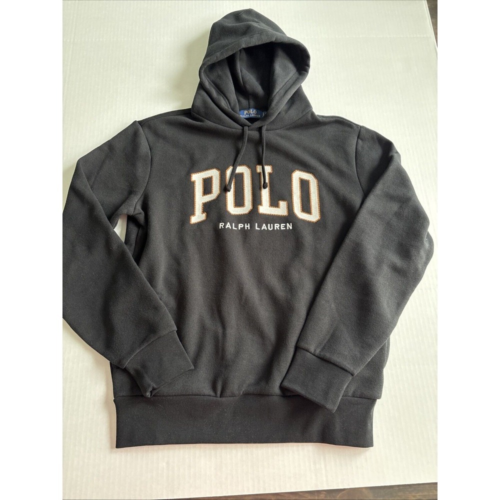Polo Ralph Lauren Men's College Polo Stitched Logo Pullover Hoodie‎ NWT